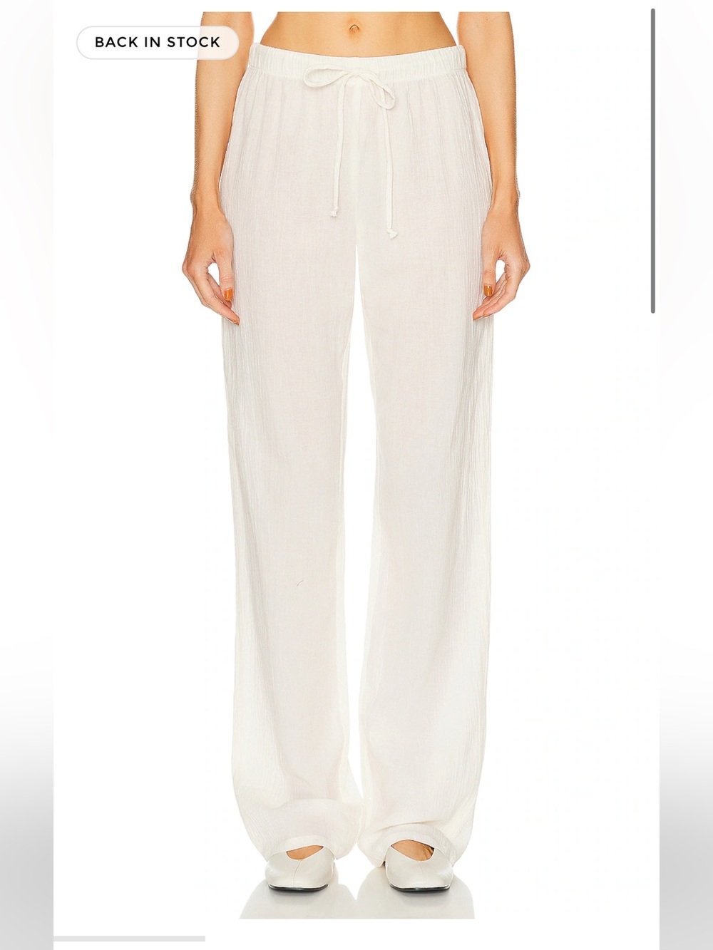 ÉTERNE willow cotton pants NWT Never Worn